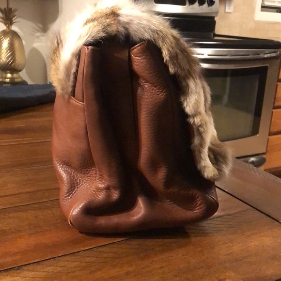 SANTESTEBAN fox deer unsure Hair LTR HM Handbag-NWOT stunning rare - Picture 4 of 10